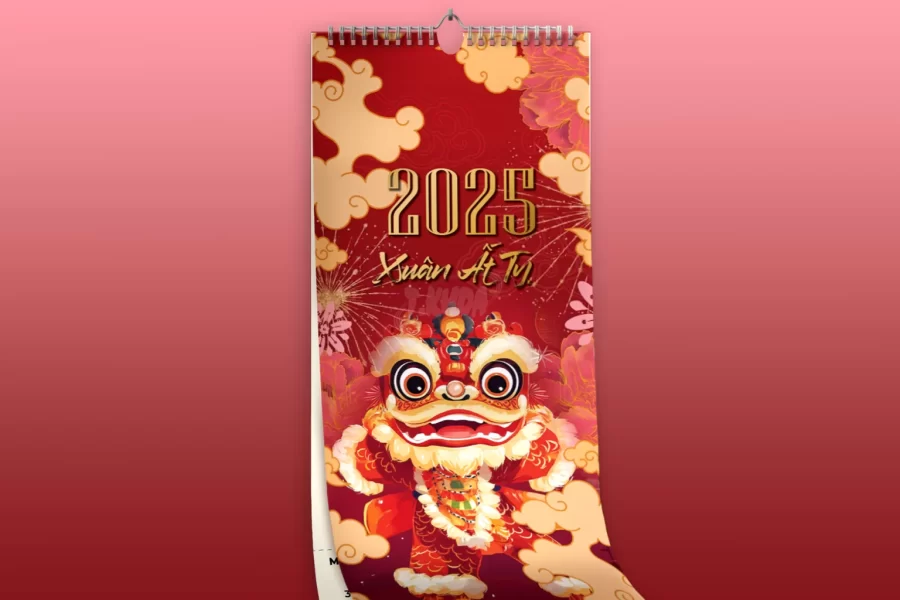 Lịch treo tường 7 tờ - Ảnh 2