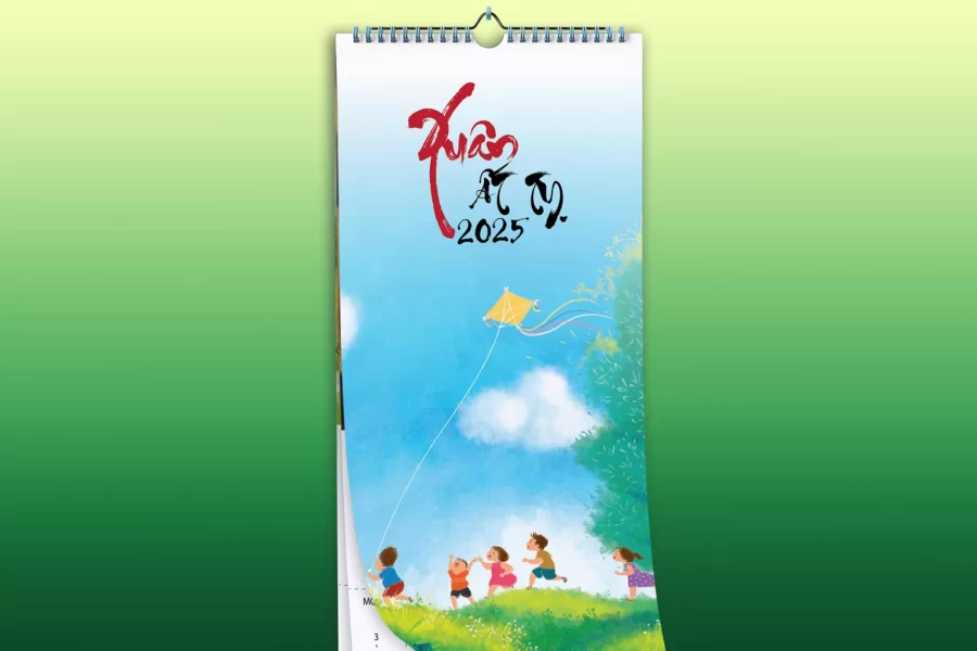 Lịch treo tường 7 tờ