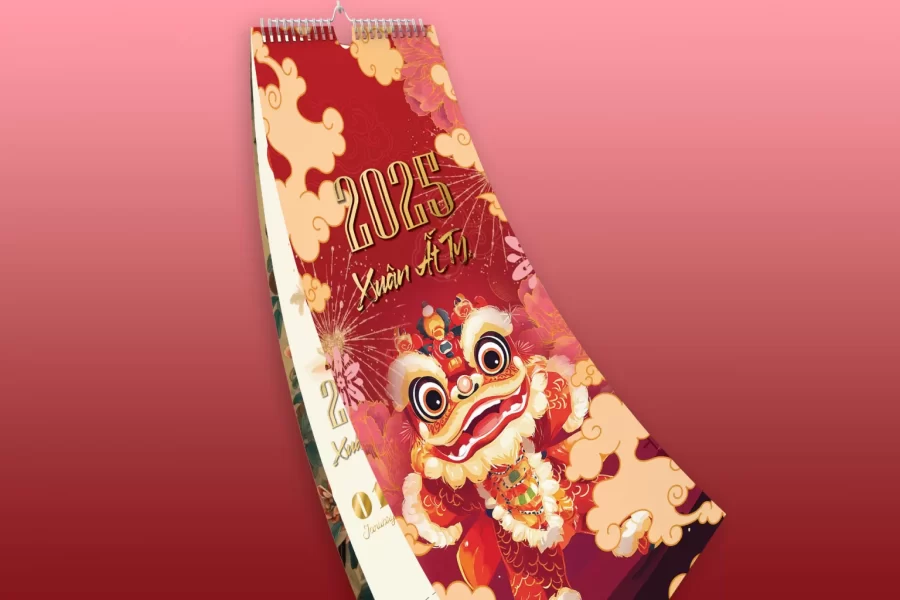 Lịch treo tường 7 tờ - Ảnh 3