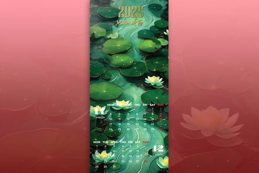Lịch treo tường 7 tờ - Ảnh 6