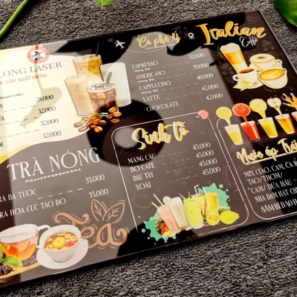 Menu, thực đơn