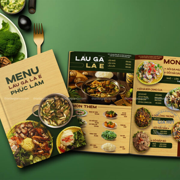 Menu, thực đơn