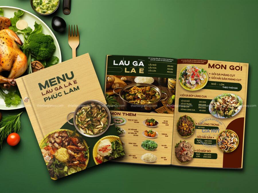 Menu, thực đơn