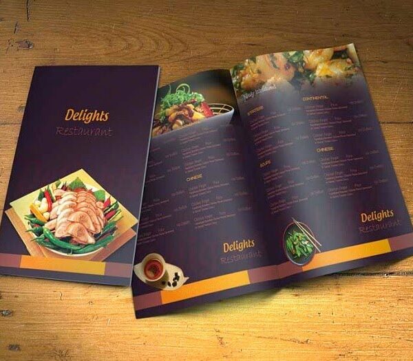 Menu, thực đơn