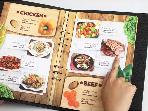 Menu, thực đơn