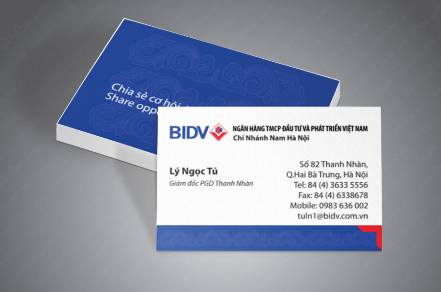 Card, Danh thiếp